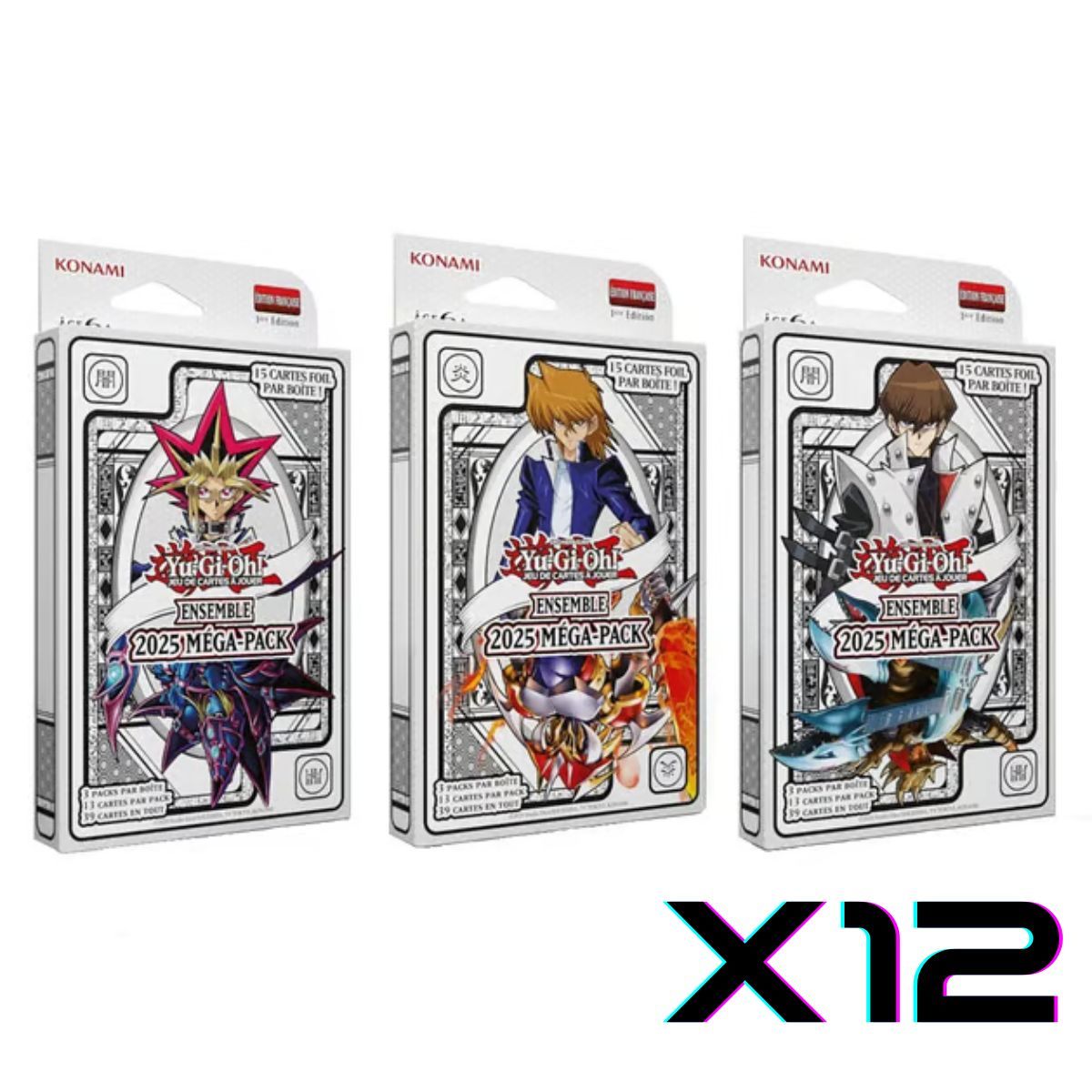 Item 2025 Mega-Pack Bundle - Carton de 12 Bundles - FR - 1st Print - Yu-Gi-Oh!