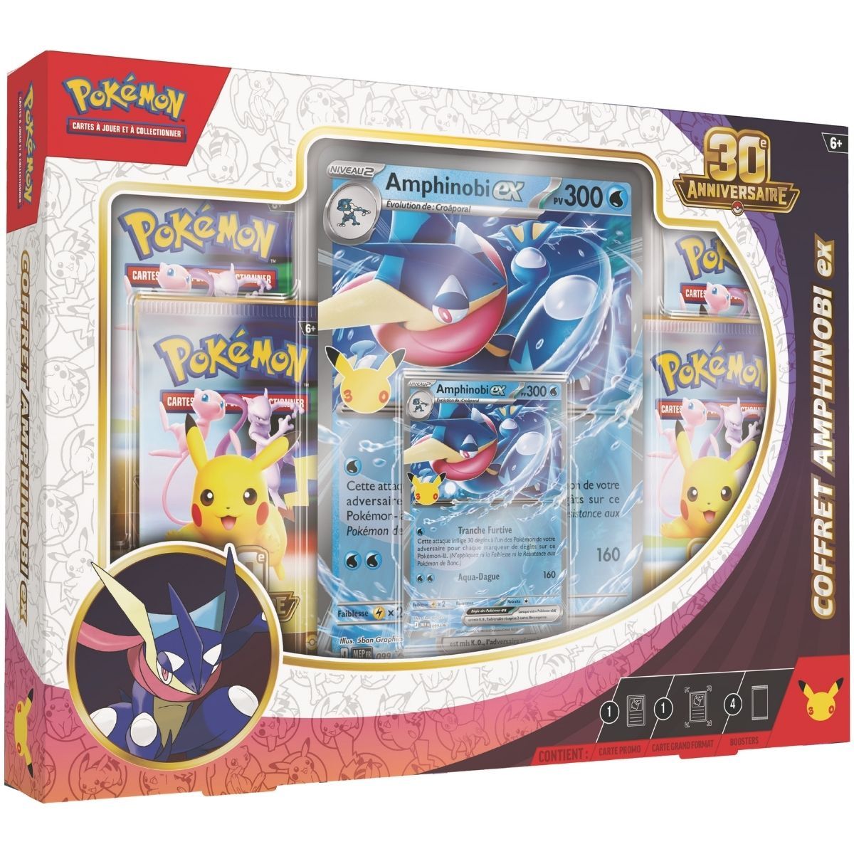 30e Anniversaire - Coffret Amphinobi-ex - Pokémon - FR