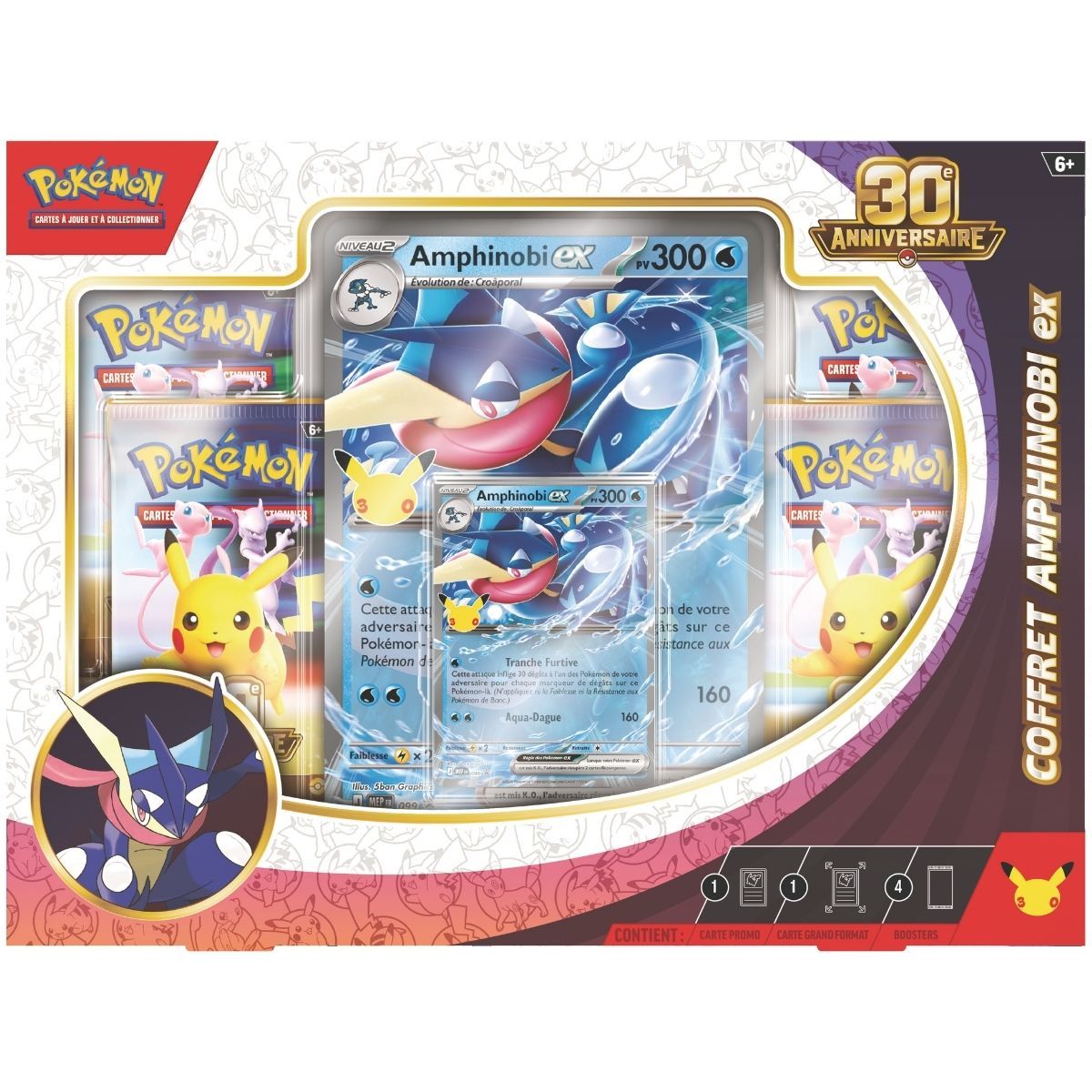 30e Anniversaire - Coffret Amphinobi-ex - Pokémon - FR