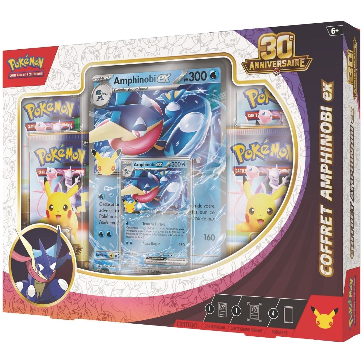 30e Anniversaire - Coffret Amphinobi-ex - Pokémon - FR