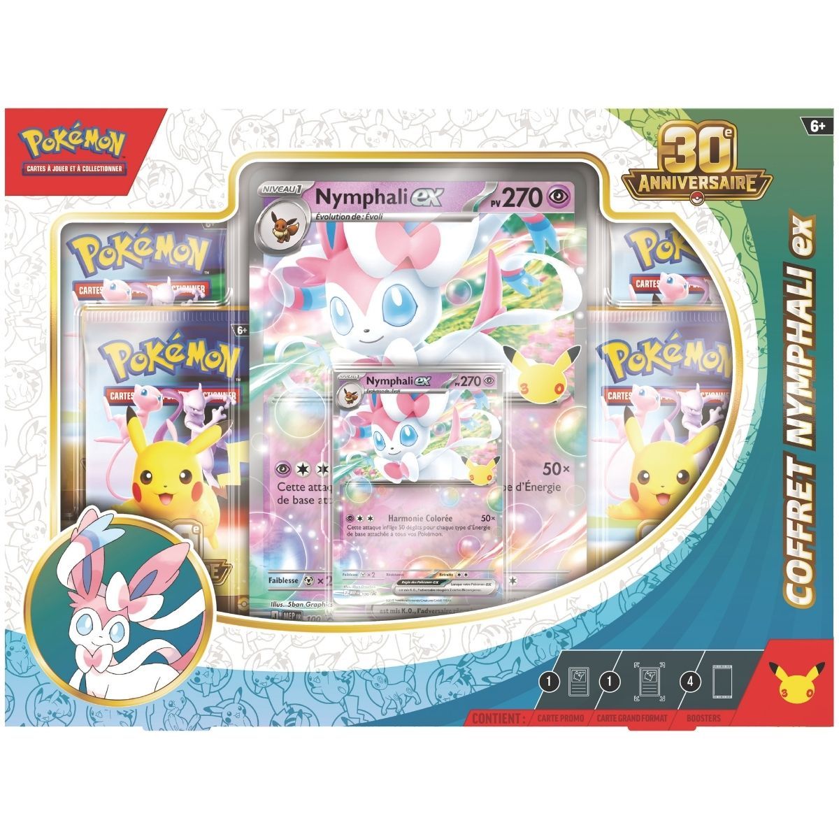 30e Anniversaire - Coffret Nymphali-ex - Pokémon - FR