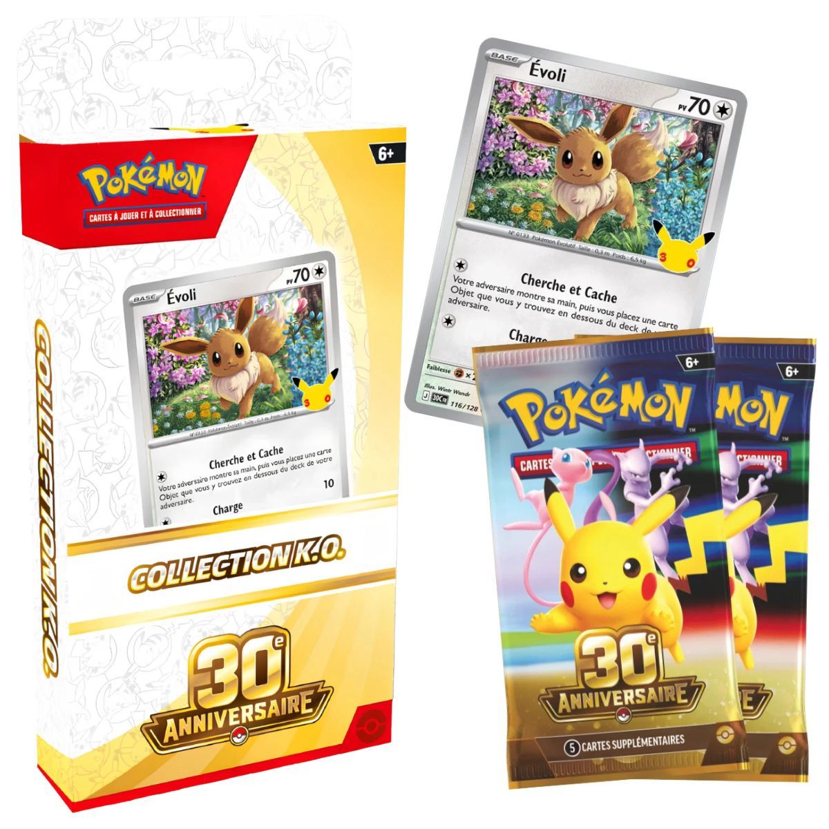 30e Anniversaire - Collection K.O. Évoli - Pokémon - FR