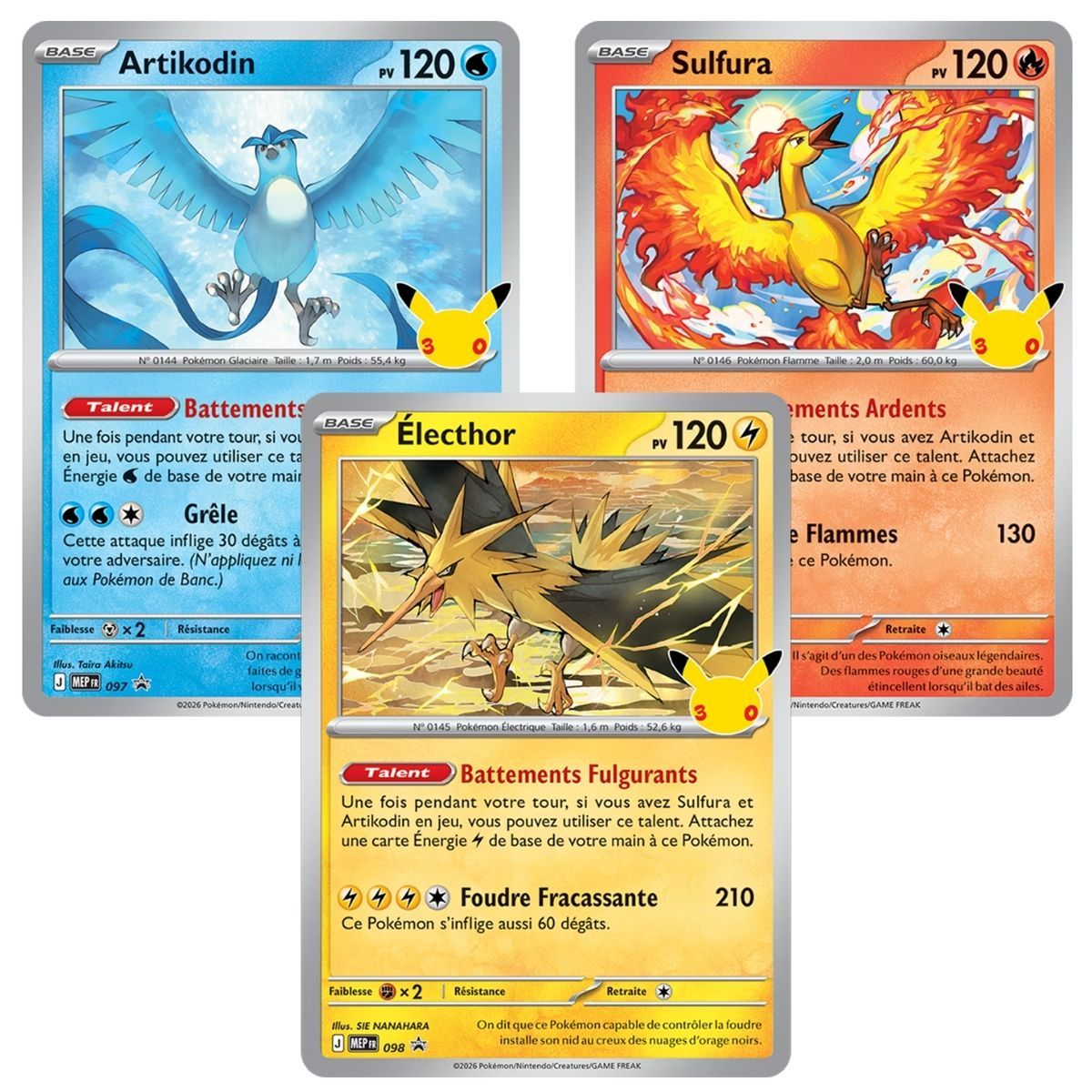 30e Anniversaire - Collection Poster - Pokémon - FR