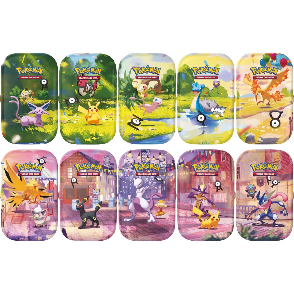 30e Anniversaire - Display Scellée de 10 Mini Tins - Pokémon - FR