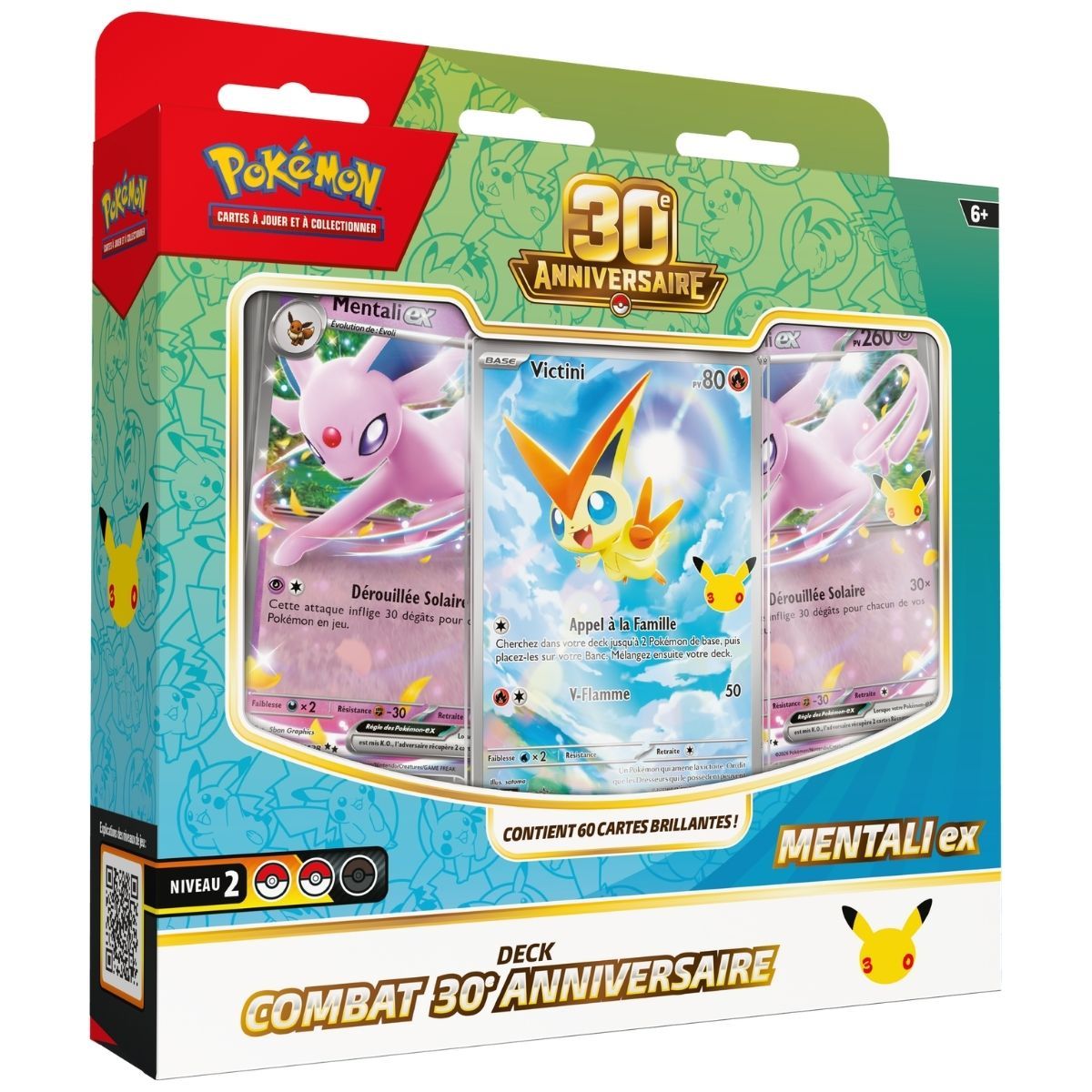 30e Anniversaire - Lot de 2 Decks de Combat - Pokémon - FR