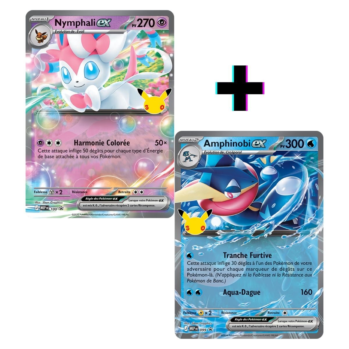 30e Anniversaire - Lot de 2 Pokébox - Pokémon - FR