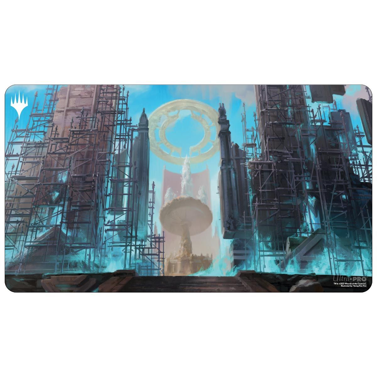 Item Tapis de Jeu - MTG Ravnica Remastered Azorius Senate Hallowed Fountain Standard Gaming Playmat