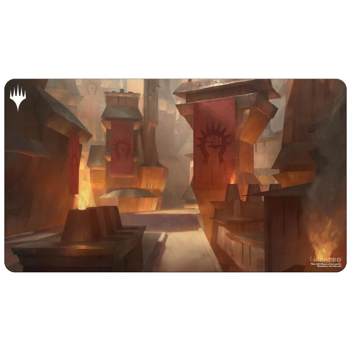 Item Tapis de Jeu - MTG Ravnica Remastered Boros Legion Sacred Foundry Standard Gaming Playmat