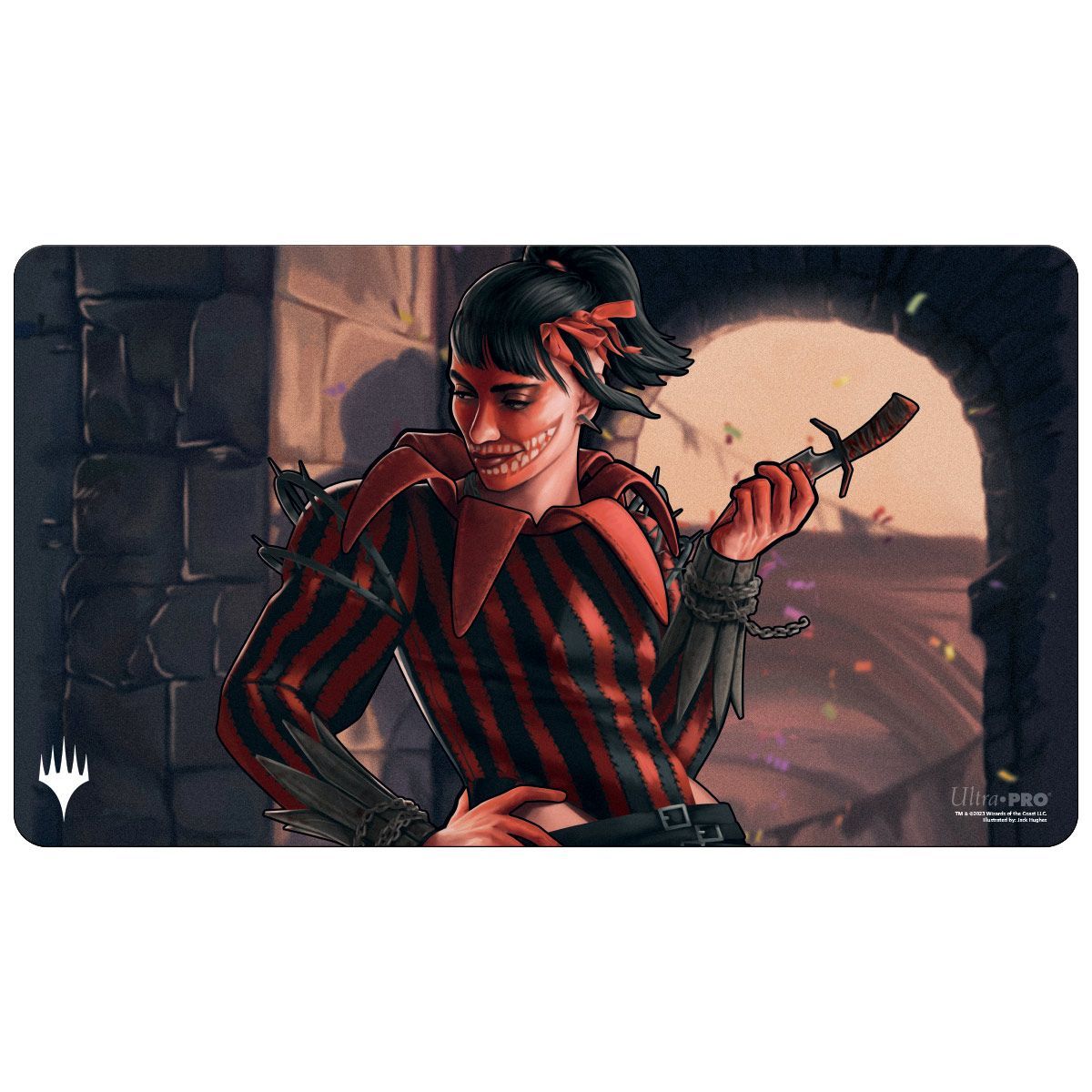 Tapis de Jeu - MTG Meurtres au manoir Karlov Massacre Girl, Known Killer Standard Gaming Playmat