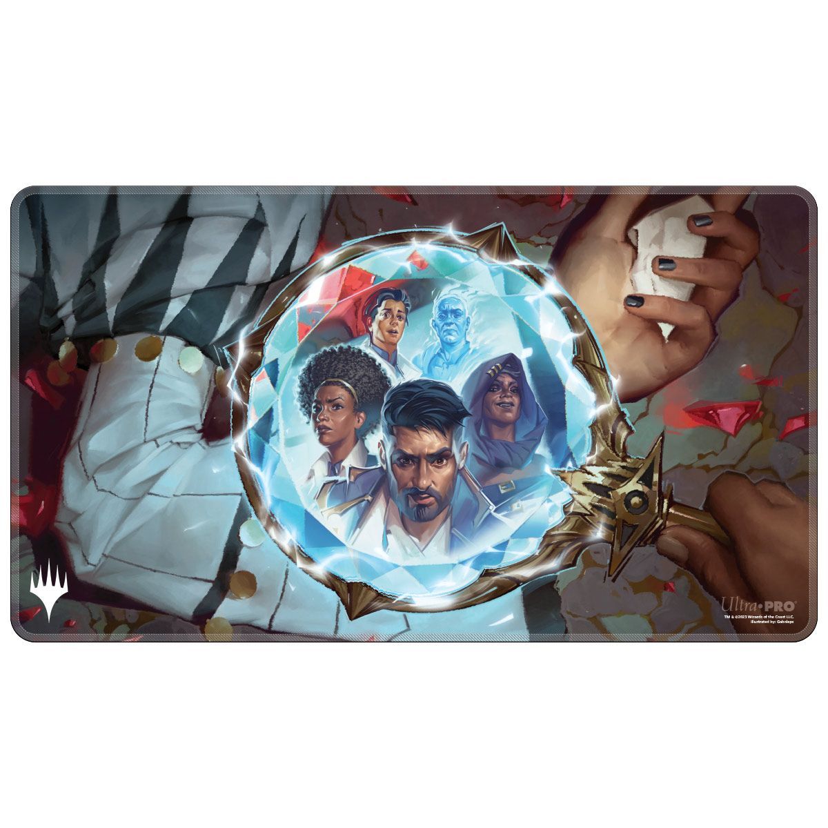 Item Tapis de Jeu - MTG Meurtres au manoir Karlov Key Art HOLOFOIL Playmat