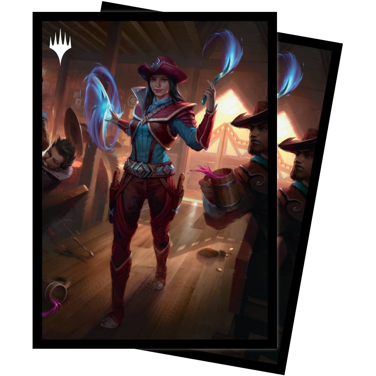 MTG Les hors-la-loi de Croisetonnerre Stella Lee, Wild Card Deck Protector Sleeves (100ct)