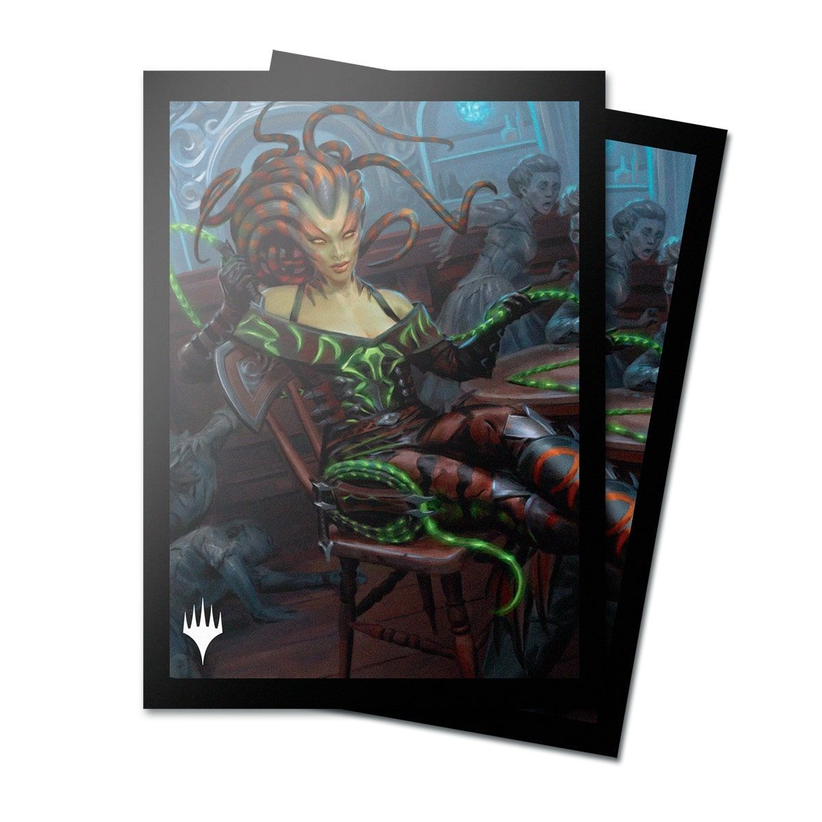 Item MTG Les hors-la-loi de Croisetonnerre 100ct Deck Protector Sleeves Key Art 2