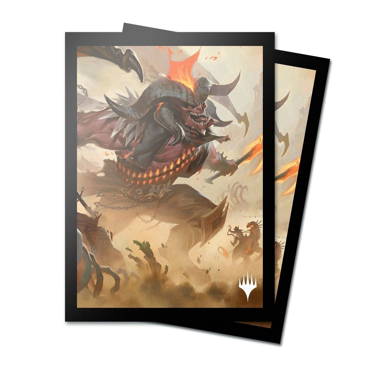 Item MTG Les hors-la-loi de Croisetonnerre 100ct Deck Protector Sleeves Key Art 6