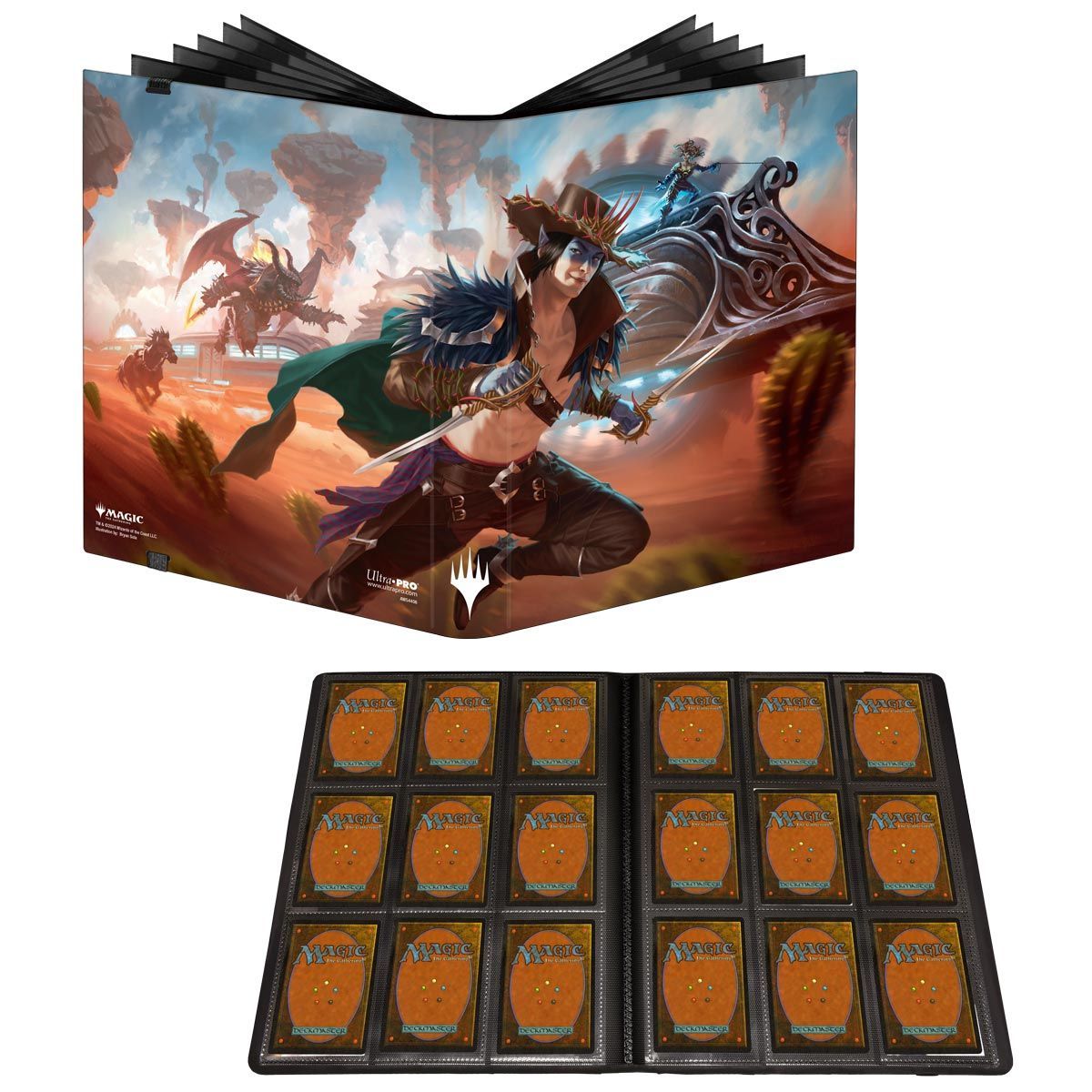 Item MTG Les hors-la-loi de Croisetonnerre Marketing Art 9-Pocket PRO-BINDER Classeur Portfolio