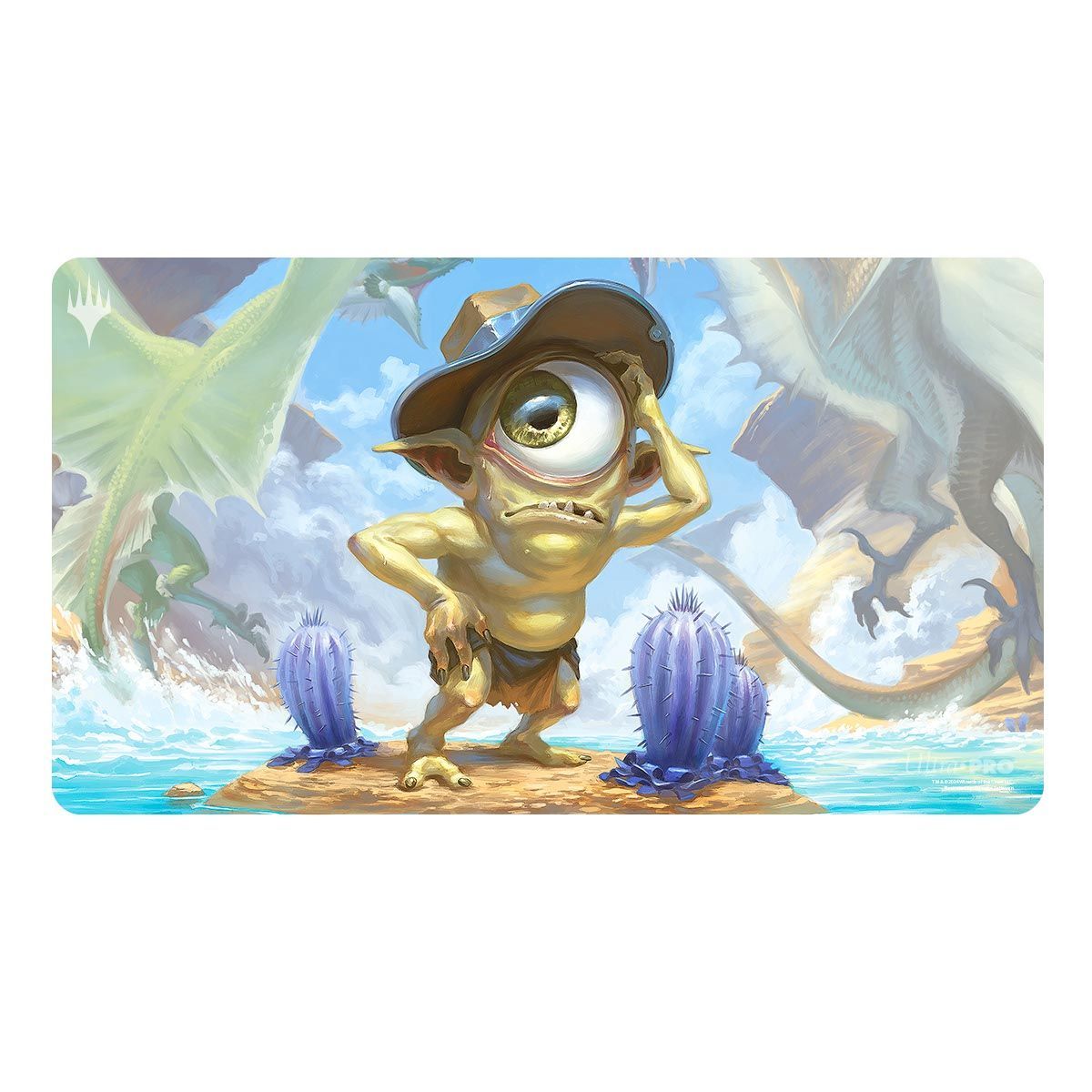 Item Tapis de Jeu - MTG Les hors-la-loi de Croisetonnerre Fblthp, Lost on the Range Standard Gaming Playmat