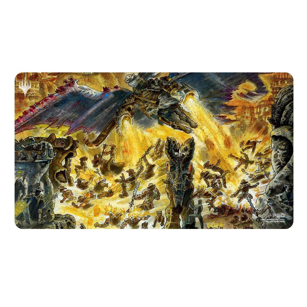 Item Tapis de Jeu - MTG Les hors-la-loi de Croisetonnerre Pitiless Carnage Standard Gaming Playmat