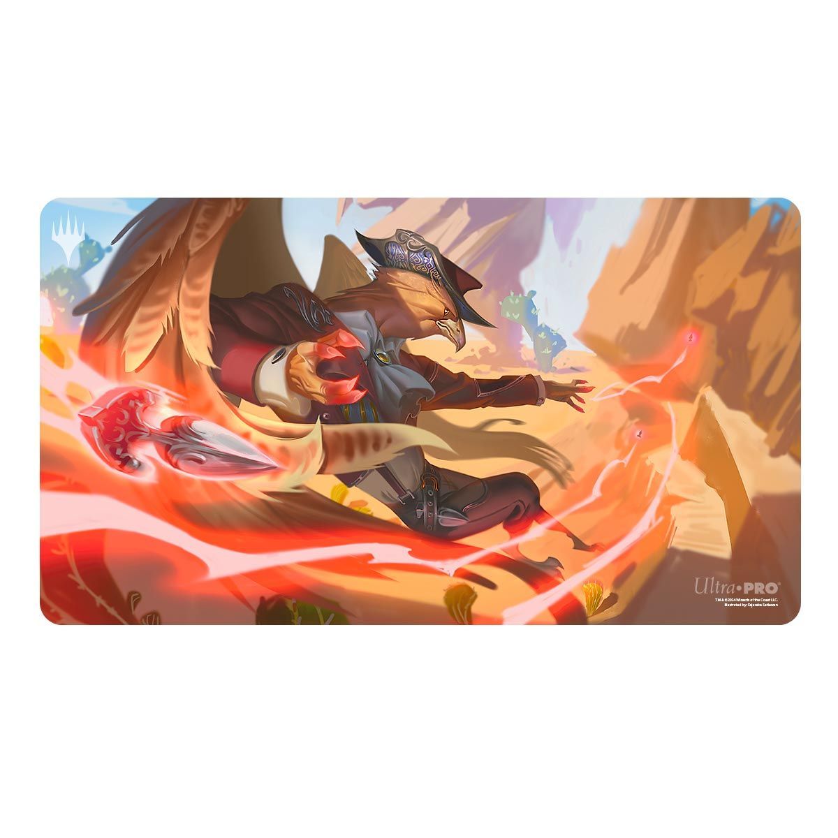Item Tapis de Jeu - MTG Les hors-la-loi de Croisetonnerre Slickshot Show-Off Standard Gaming Playmat
