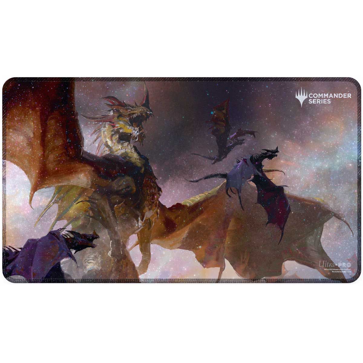 Item Tapis de Jeu - MTG Commander Series #5 - Three Color Wedge - The Ur-Dragon HOLOFOIL Playmat