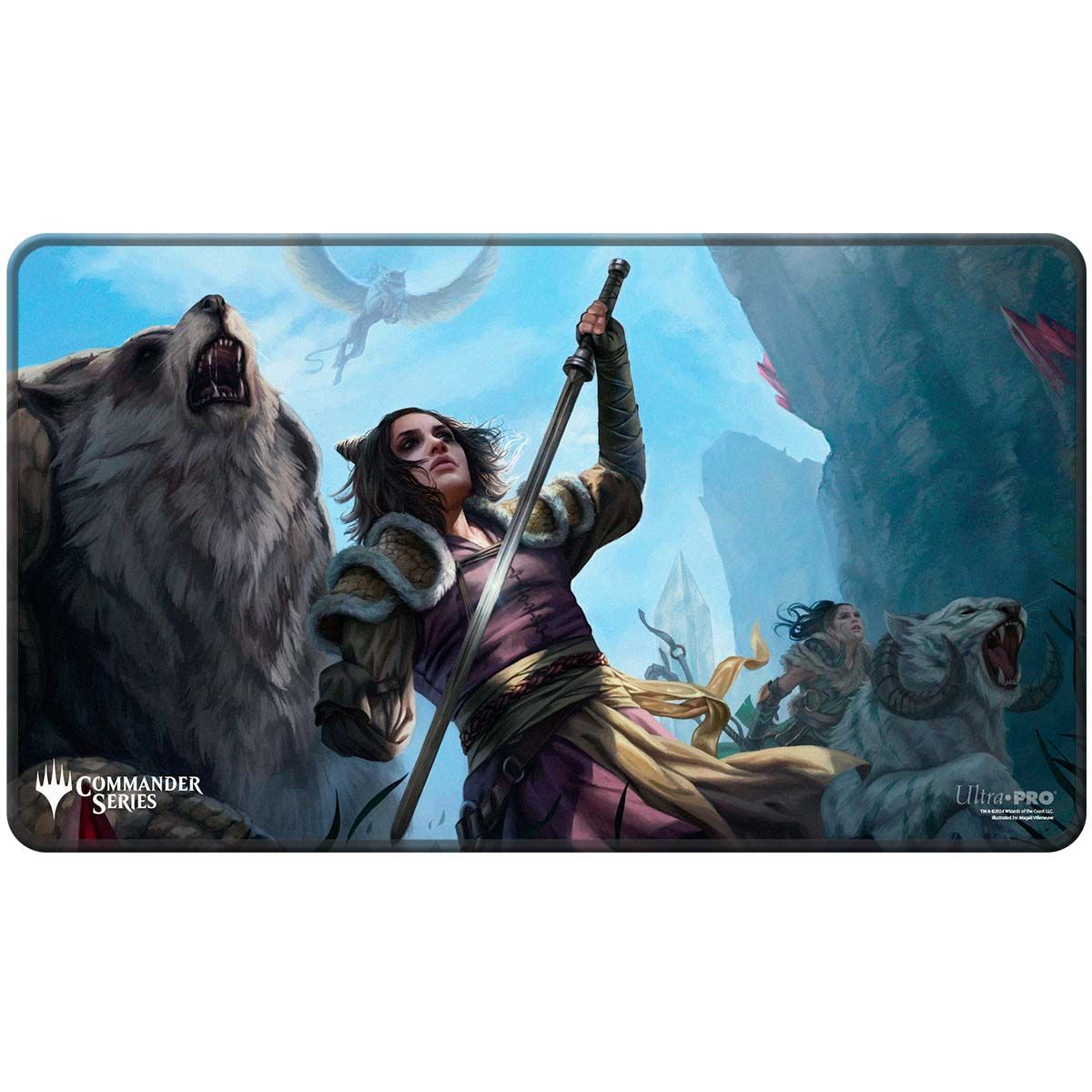 Item Tapis de Jeu - MTG Commander Series #3: Enemy - Winota Stitched Edge Standard Gaming Playmat