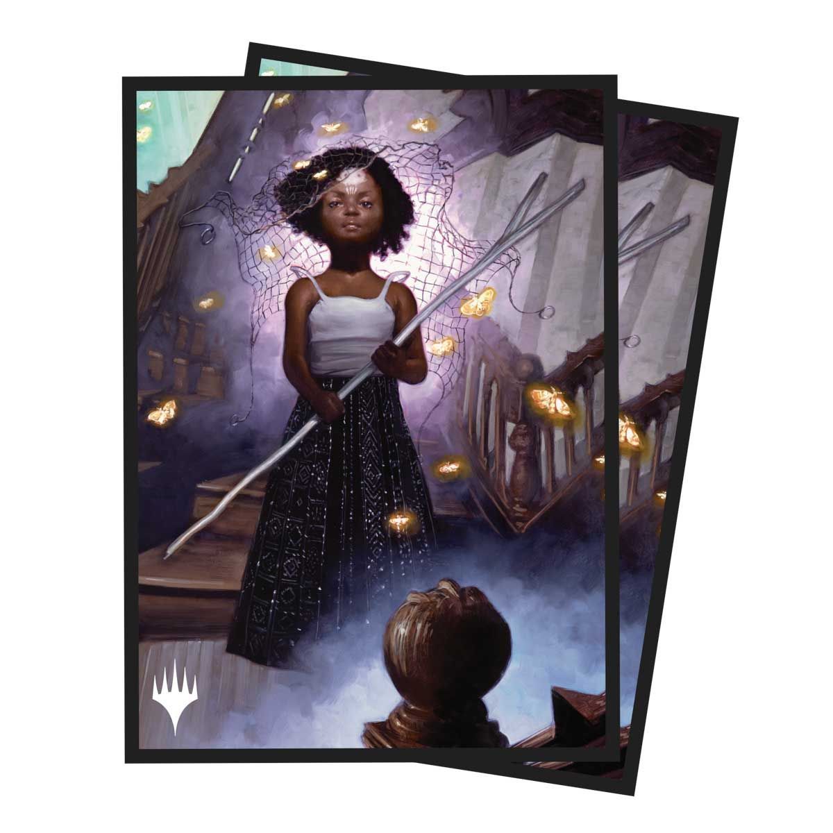 Item MTG Mornebrune 100ct Deck Protector Sleeves Commander B