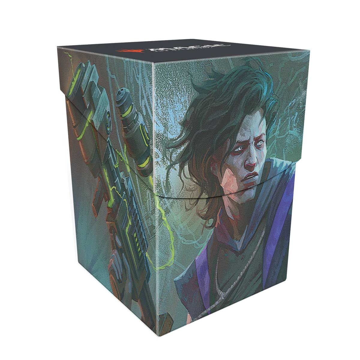 Item Deck Box 100+ MTG Mornebrune Winter, Cynical Opportunist (Commander)