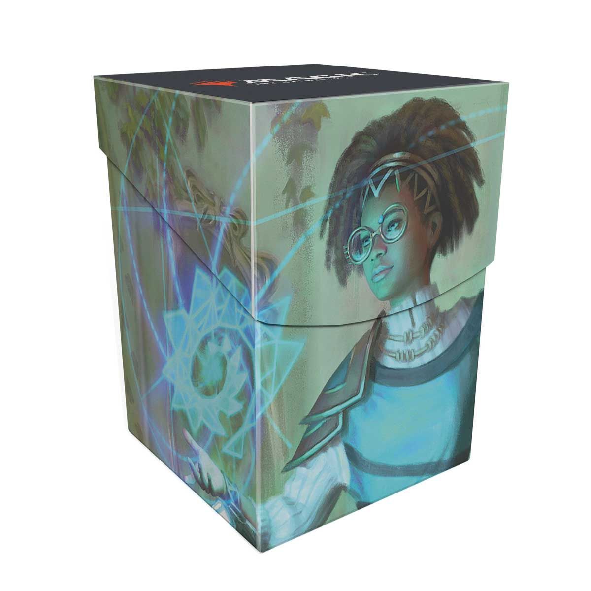 Item Deck Box 100+ MTG Mornebrune Zimone, Mystery Unraveler (Commander)