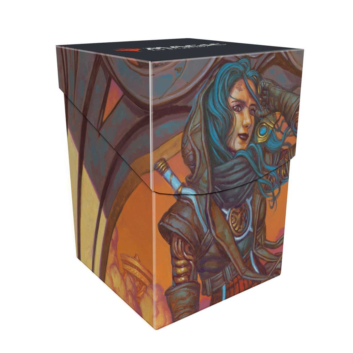 Item Deck Box 100+ MTG Aetherdrift Sita Varma, Masked Racer