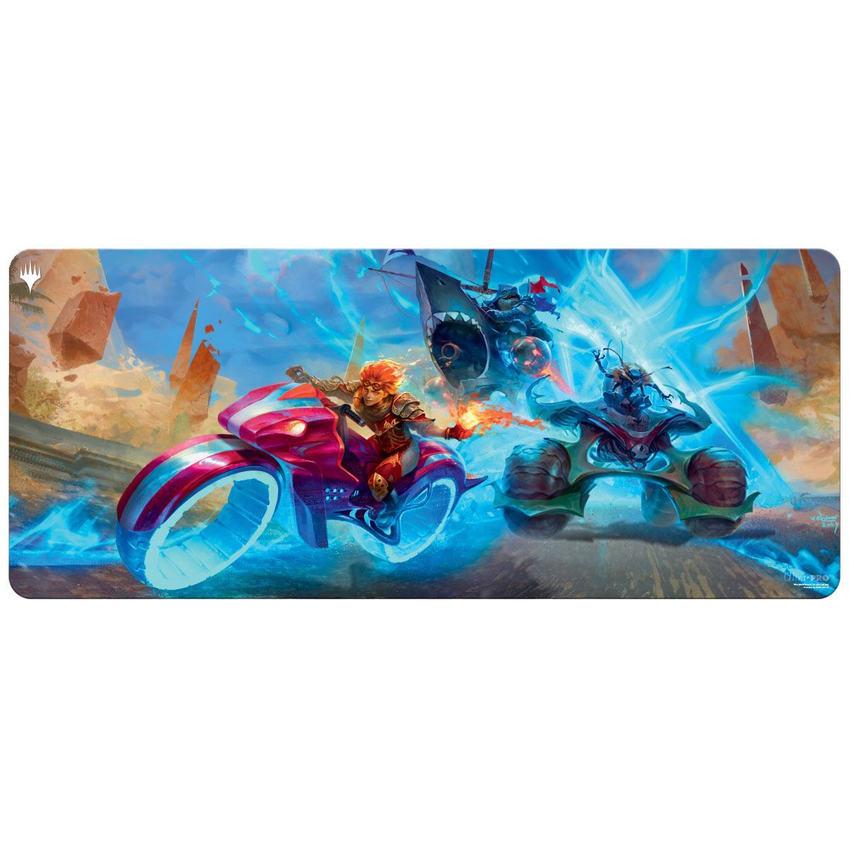 Item Tapis de Jeu - MTG Aetherdrift Chandra Leading the Pack 6ft Table Playmat