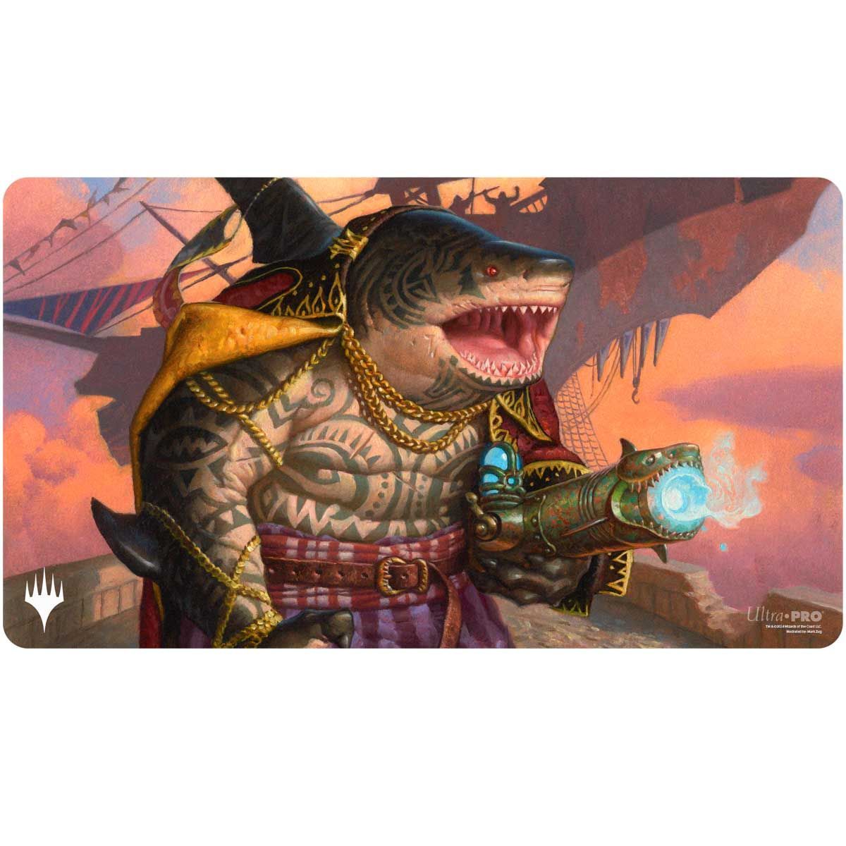 Item Tapis de Jeu - MTG Aetherdrift Captain Howler, Sea Scourge Playmat