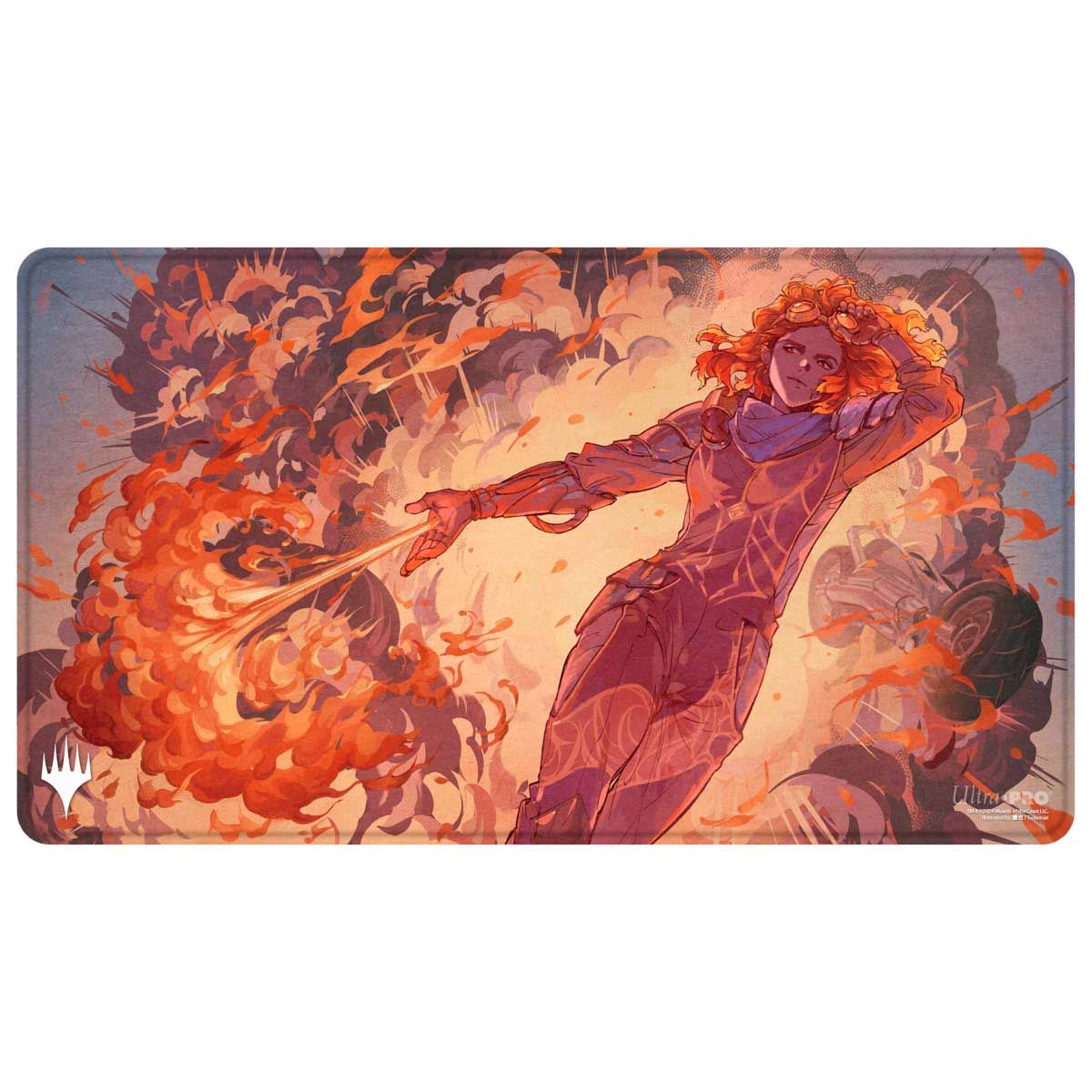 Item Tapis de Jeu - MTG Aetherdrift Chandra’s Ignition Stitched Edge Playmat