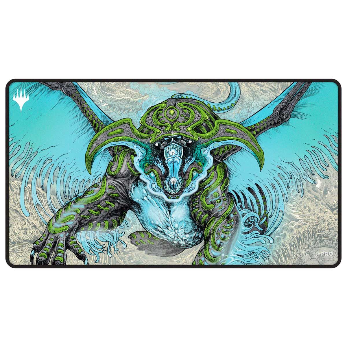 Item Tapis de Jeu - MTG Tarkir : la tempête des dragons Ureni, the Song Unending Black Stitched Playmat
