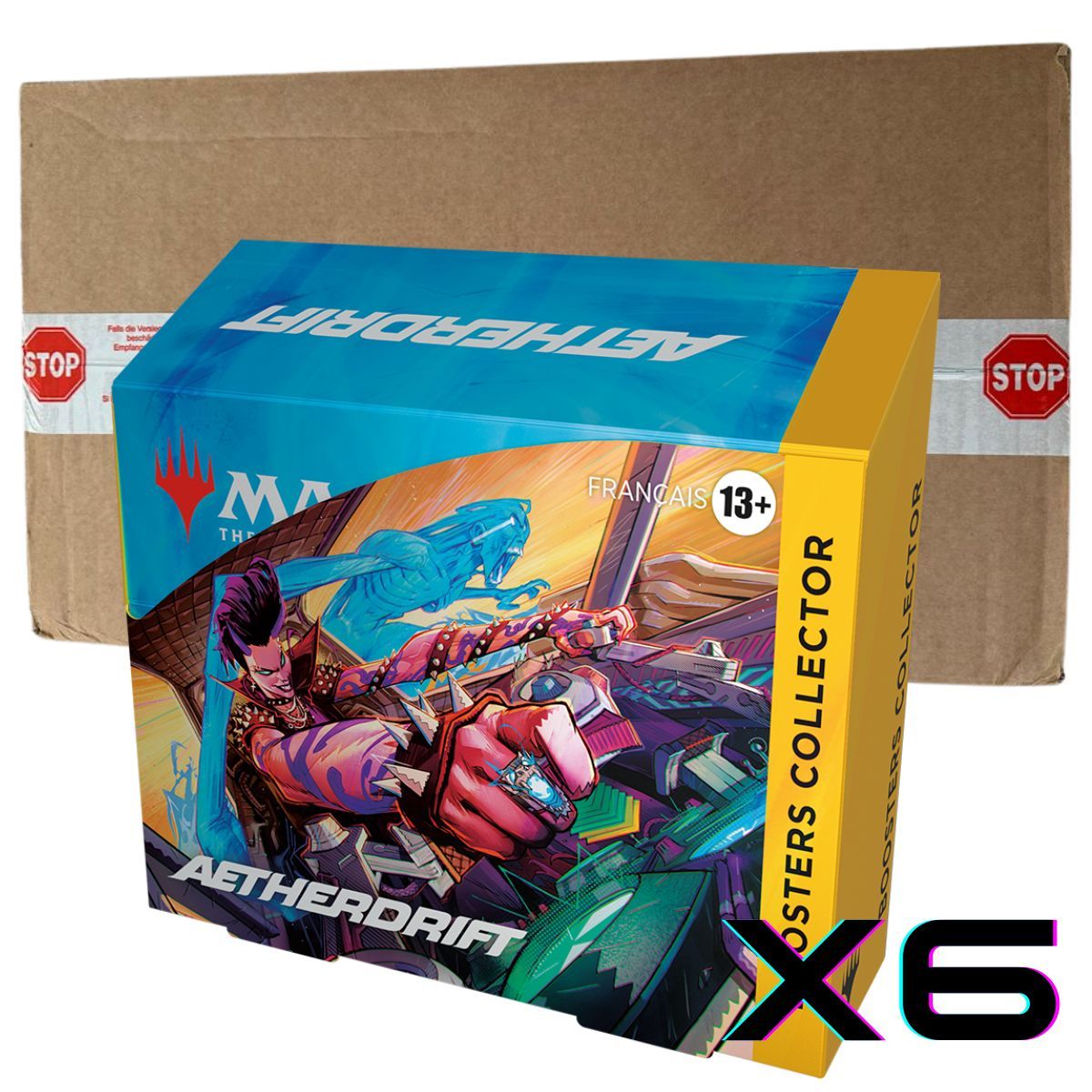 Item Aetherdrift DFT - Case de 6 Boites de Boosters Collector - FR - Magic the Gathering