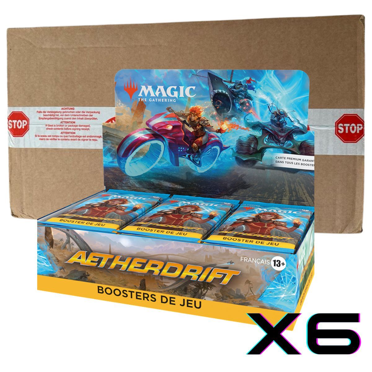 Item Aetherdrift DFT - Case de 6 Boites de Boosters de Jeu - Magic the Gathering