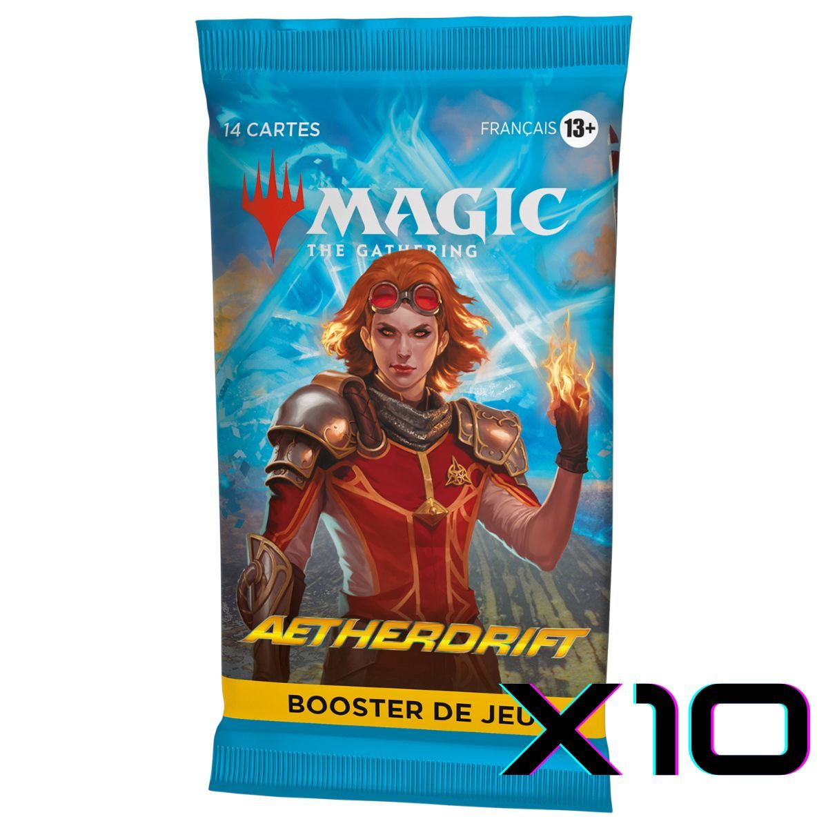 Item Aetherdrift DFT - Lot de 10 Boosters de Jeu - Magic the Gathering