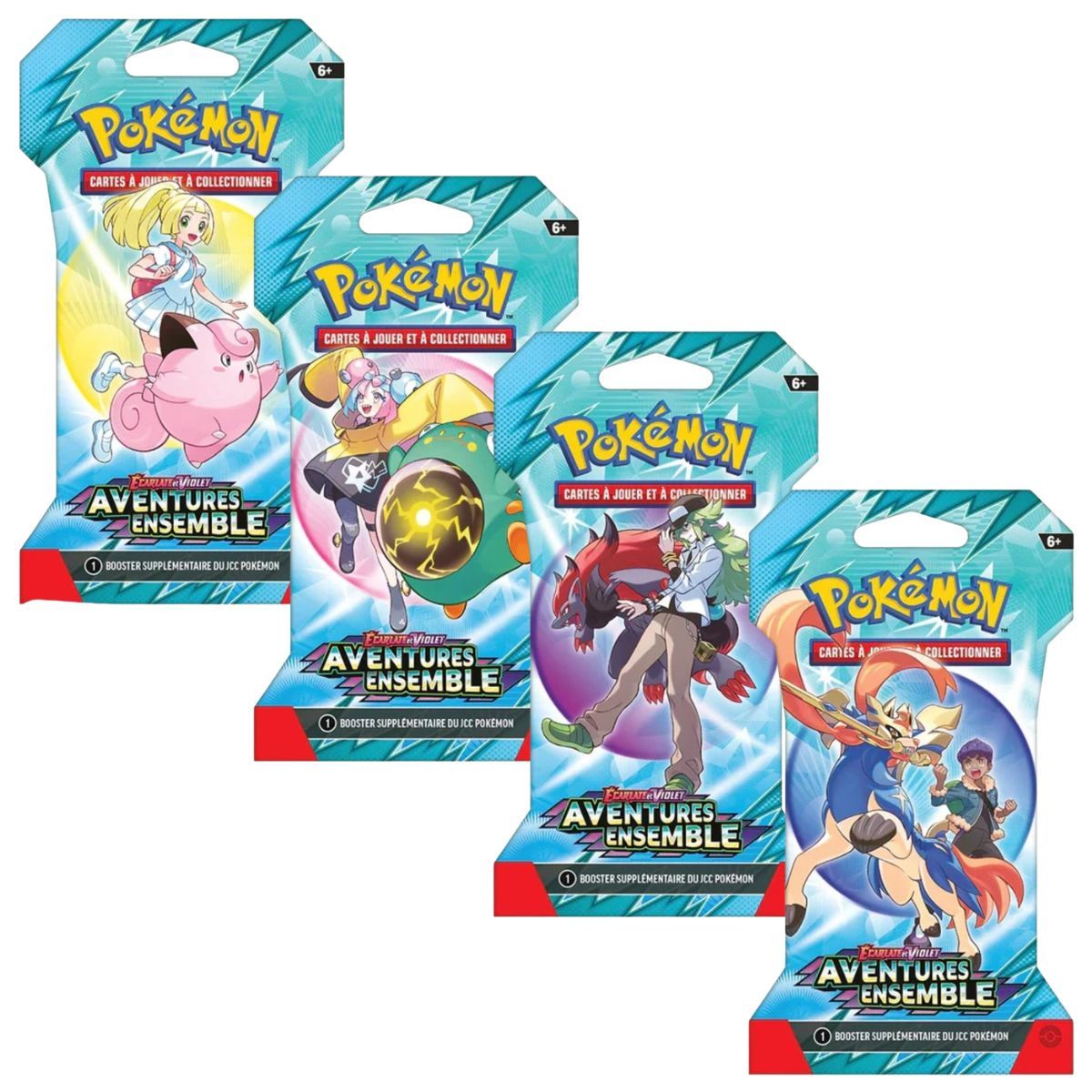 Item Artset [EV09] - Blister Boosters Aventures Ensemble - Pokémon Ecarlate et Violet - FR [SV9]