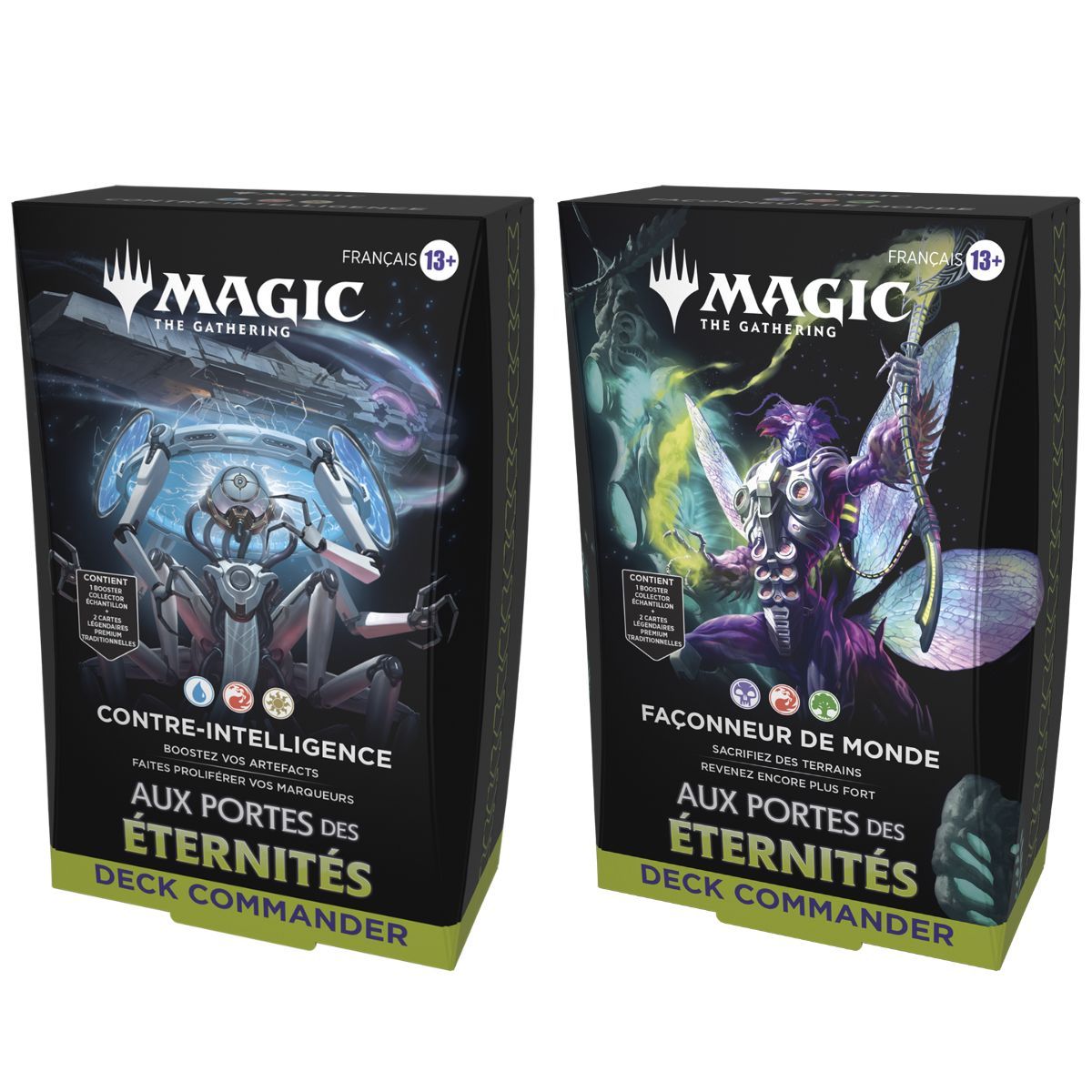 Item Aux Portes des Eternités - FR - Lot de 2 Decks Commander - Magic the Gathering - EOE