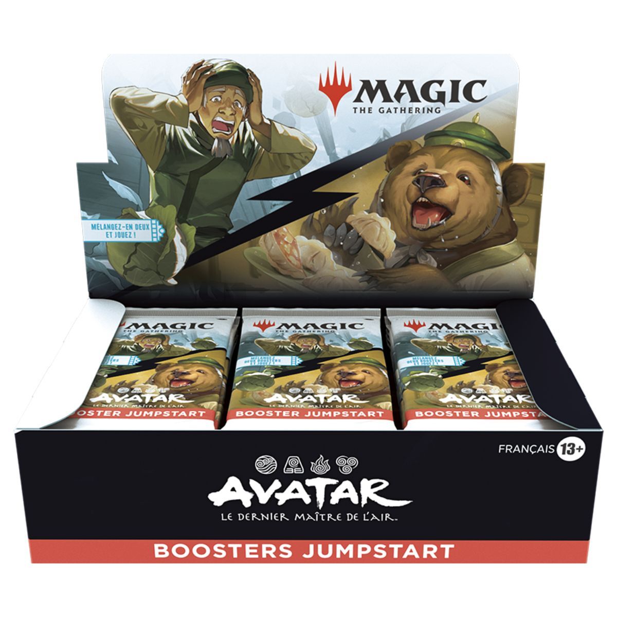 Avatar: Le Dernier Maître de l'Air - Boite de 24 Boosters Jumpstart - FR - Magic the Gathering