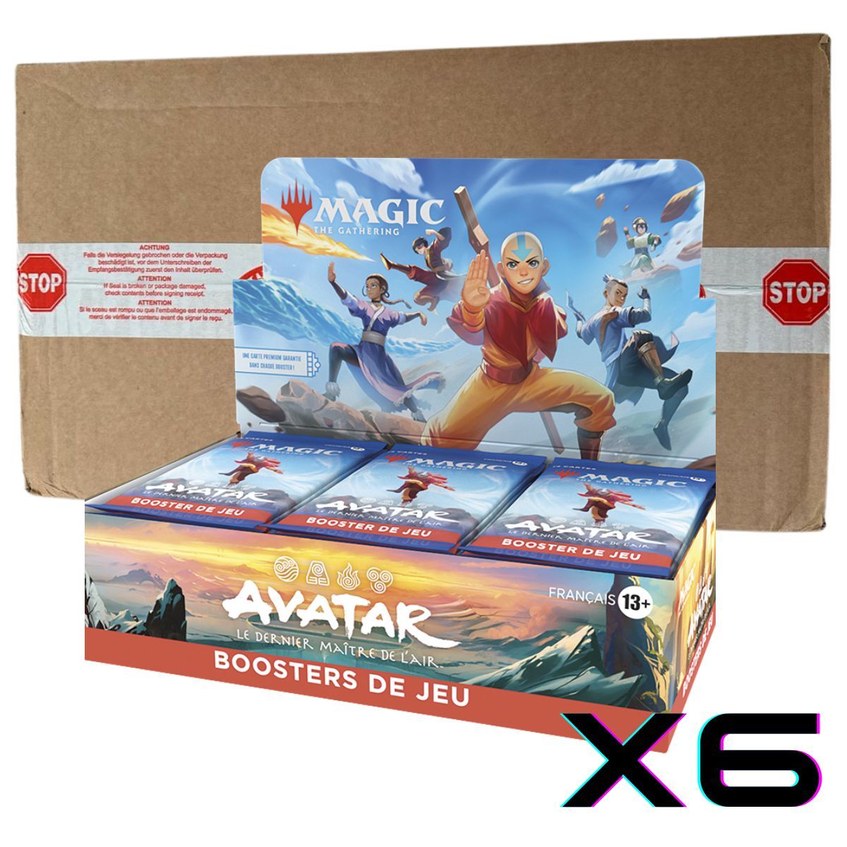 Item Avatar : Le dernier Maître de l'Air - Case de 6 Displays - FR - Magic the Gathering - TLA