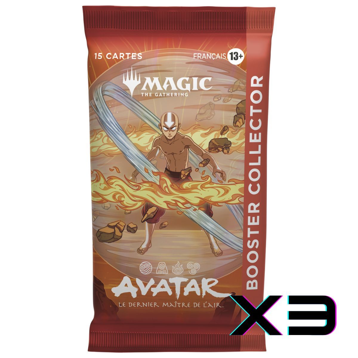 Item Avatar: le Dernier Maître de l'Air - FR - 3 Boosters Collector - FR - Magic the Gathering - TLA