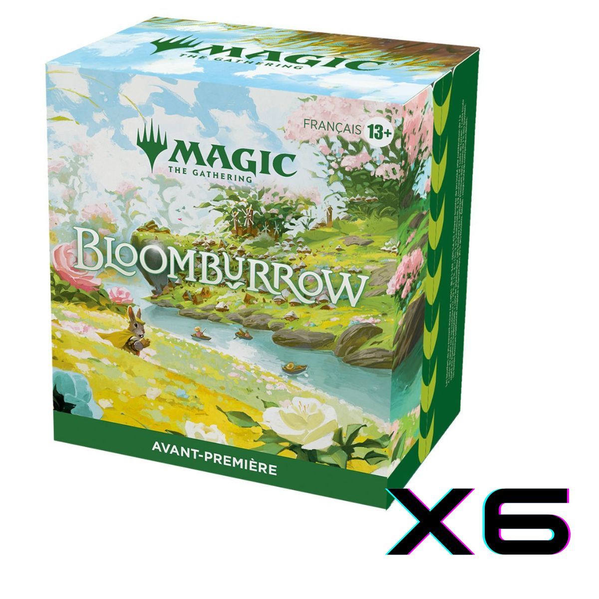 Bloomburrow BLB - FR - 36 Boosters de Jeu + 6 Cartes Promo Bloomburrow (6 Kits d'Avant Première) - Magic the Gathering