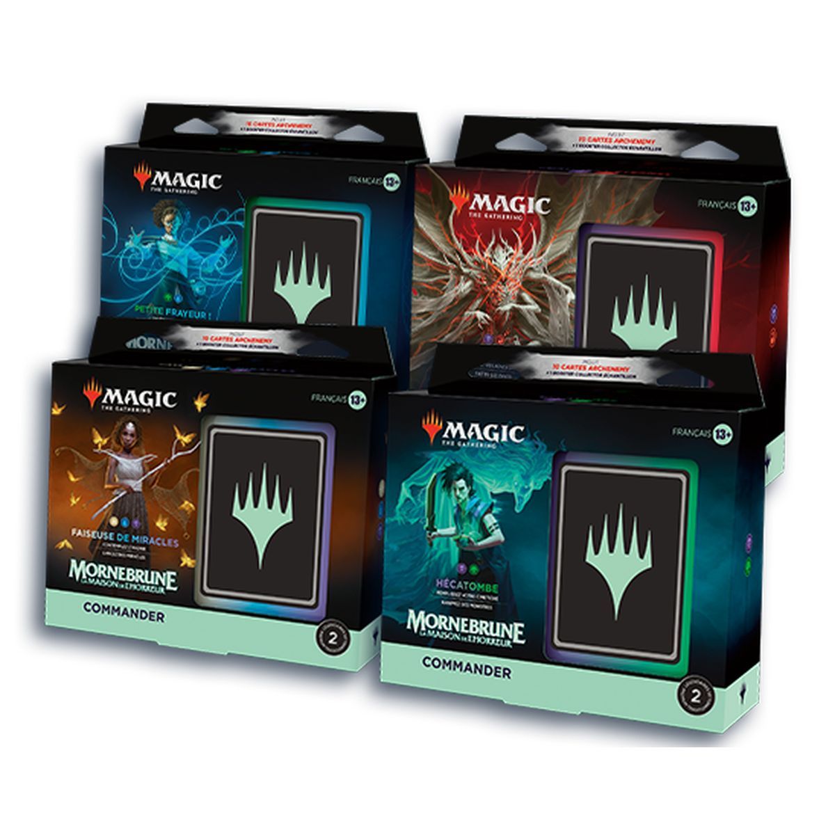 Item Mornebrune : La Maison de l’horreur DSK - Lot de 4 Decks Commander - Magic the Gathering