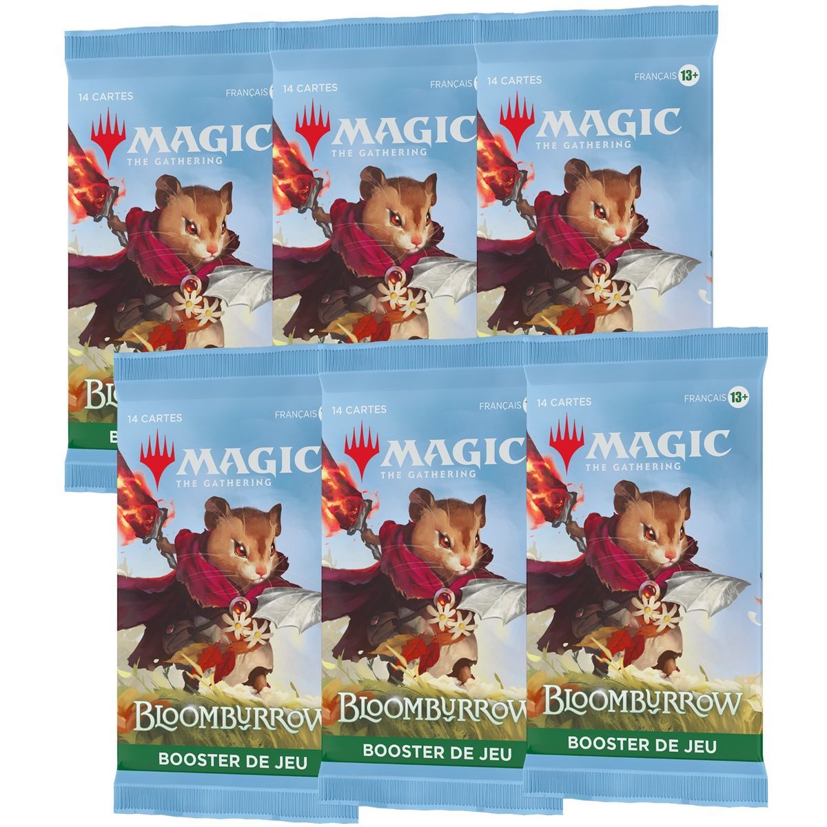 Item Bloomburrow BLB - FR - Lot de 6 Boosters de Jeu - Magic the Gathering