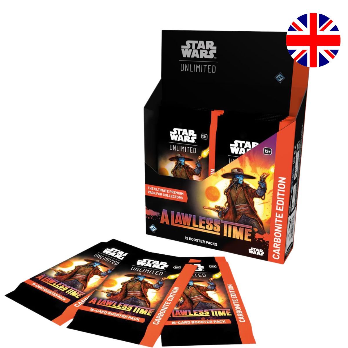 Boite de 12 Boosters Carbonite - Sans Foi Ni Loi- Star Wars Unlimited - EN - SWU7