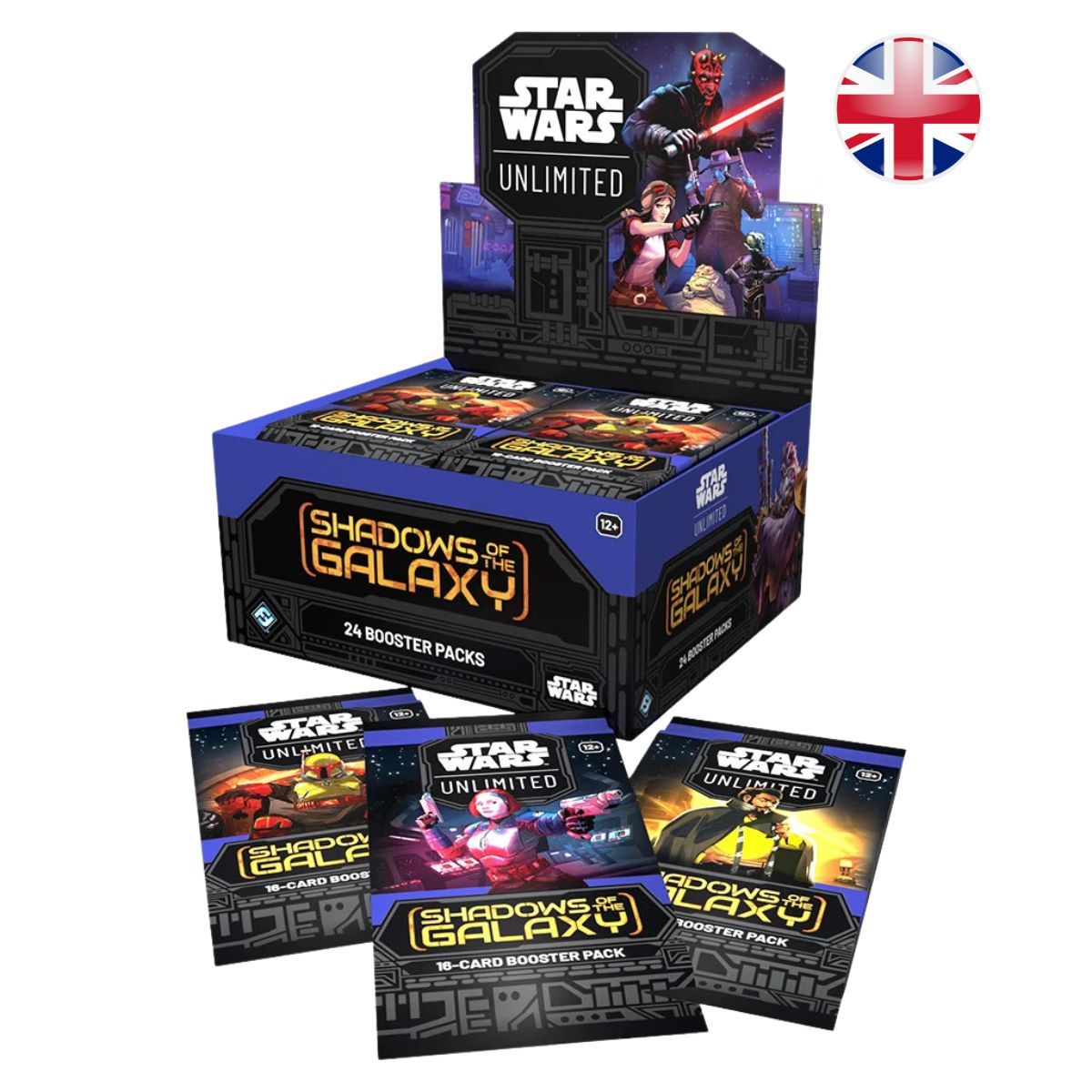 Boite de 24 Boosters - Star Wars Unlimited - EN - Ombres de la Galaxie - SWU2
