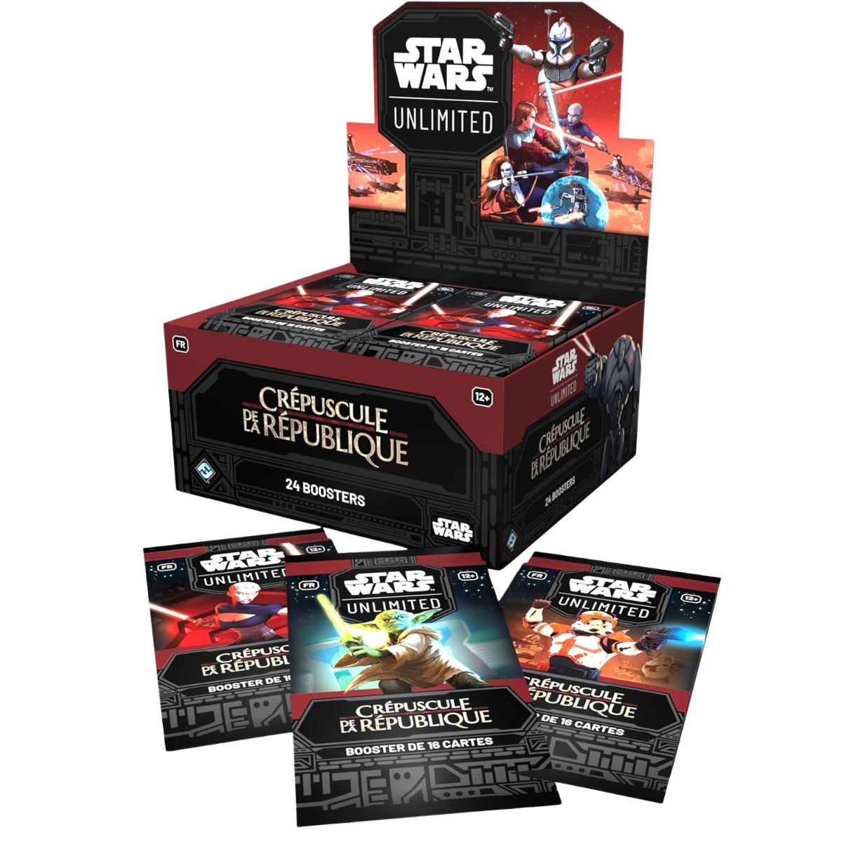 Boite de 24 Boosters - Star Wars Unlimited - FR - Crépuscule de la République - SWU3
