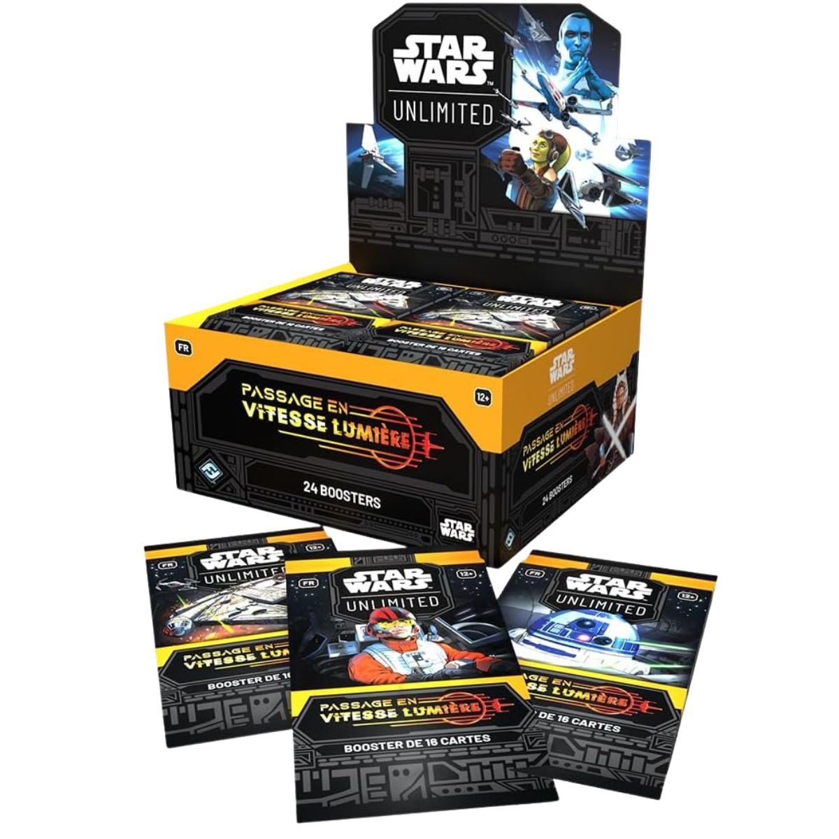 Item Boite de 24 Boosters - Star Wars Unlimited - FR - Passage en Vitesse Lumière - SWU4