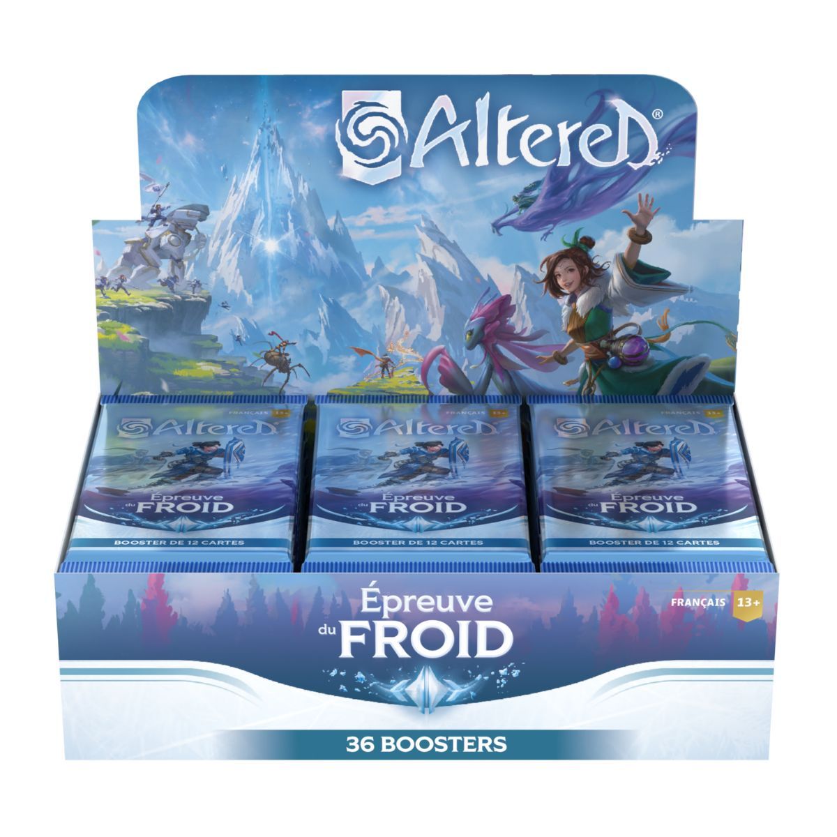 Item Boite de 36 Boosters  - Altered TCG - FR - L’Epreuve Du Froid