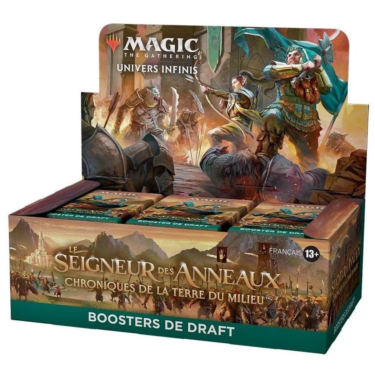 Item Boite de 36 Boosters Draft - Le Seigneur des Anneaux : Chroniques de la Terre du Milieu - FR - MTG LOTR