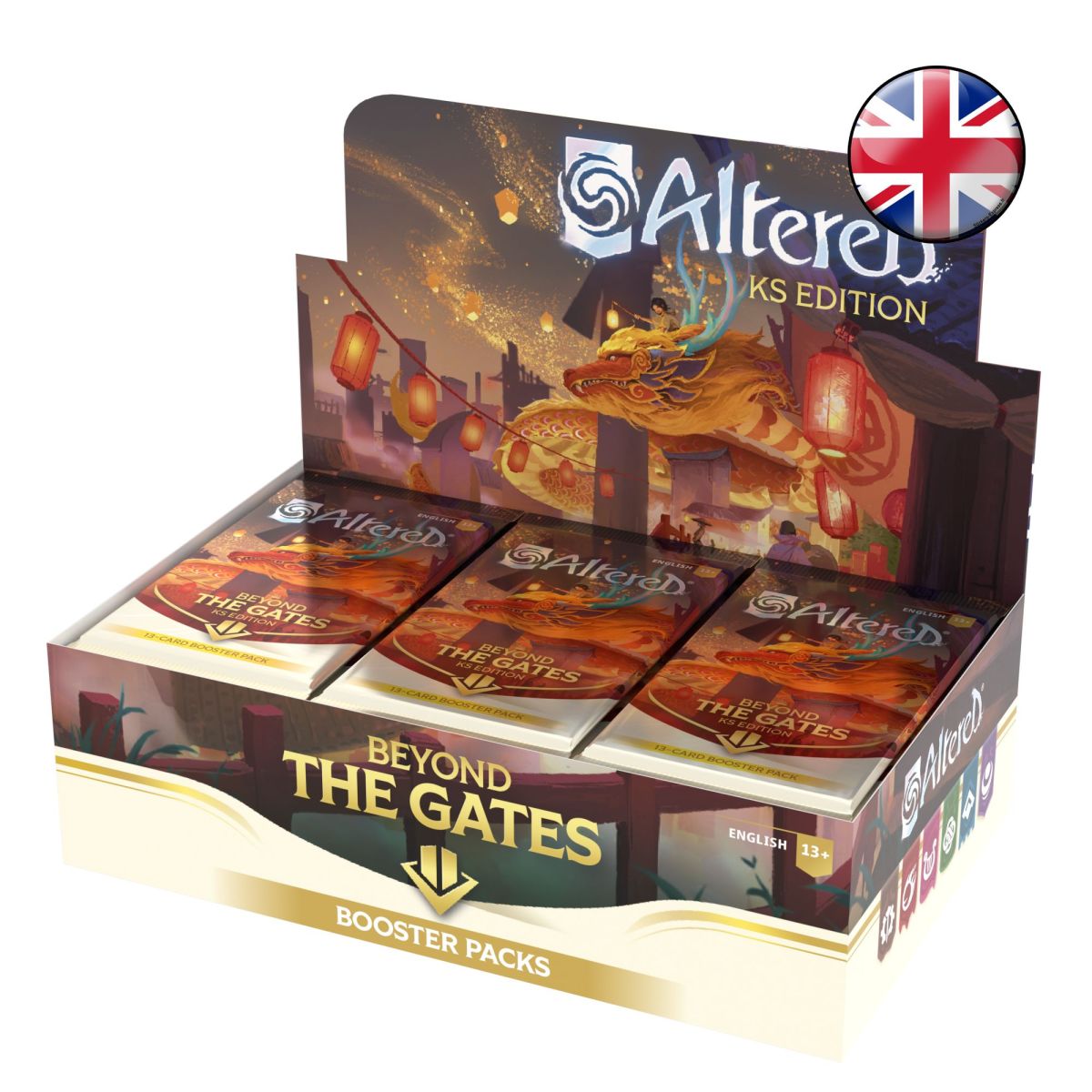 Boite de 37 Boosters Kickstarter - Altered TCG - EN - Au-Delà des Portes - KS Edition