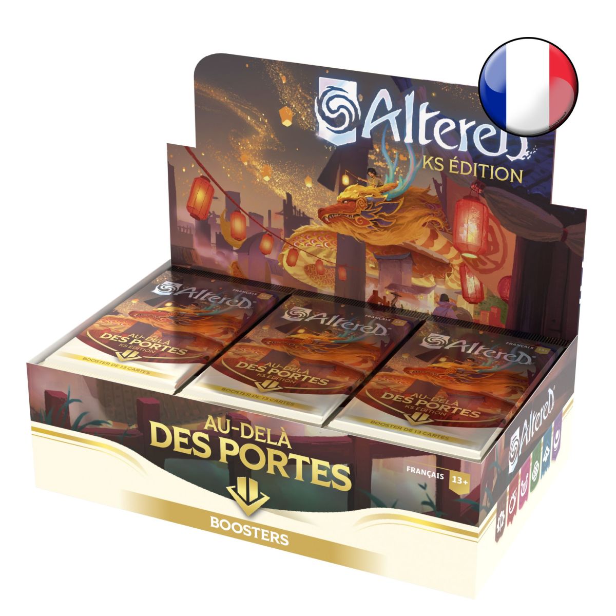 Boite de 37 Boosters Kickstarter - Altered TCG - FR - Au-Delà des Portes - KS Edition